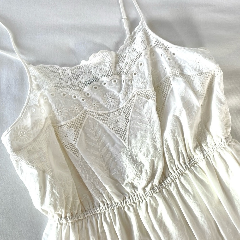 Urban Outfitters Kimchi Blue Annabelle Crochet Embroidered Dress - Picture 5 of 6